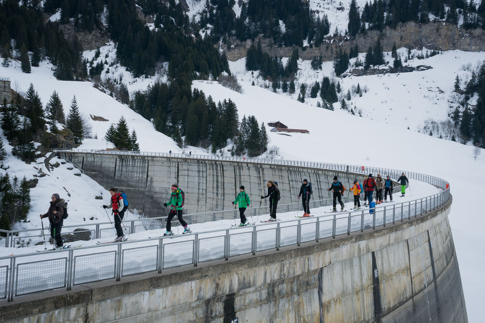 Passage du barrage de Saint Guerin – Séjour Jeunes 2019